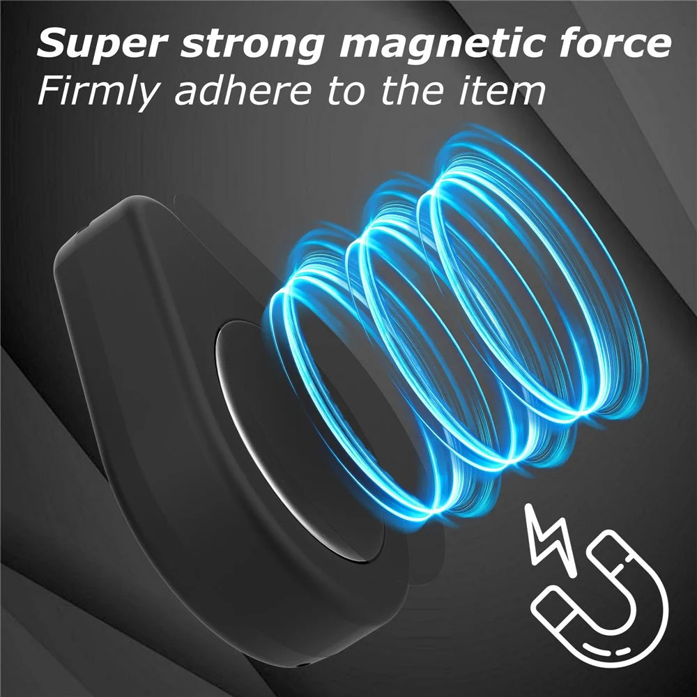 AT-53M For Apple AirTag Magnetic Protective Case Waterproof Shockproof PC Cover - 3