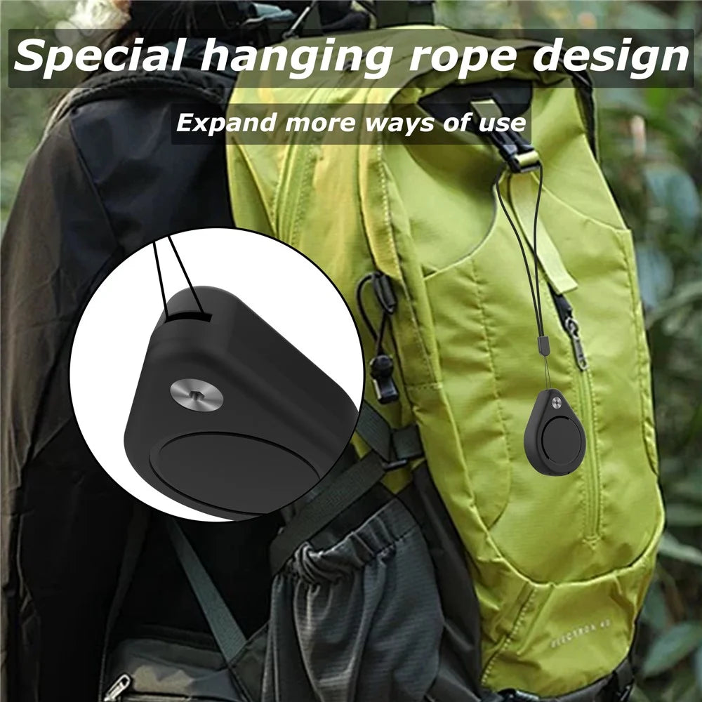 AT-53M For Apple AirTag Magnetic Protective Case Waterproof Shockproof PC Cover - 7