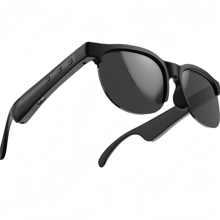 UV Protection Smart Sunglasses with Noise Reduction Bluetooth-compatible Earphones Music Eyeglasses - 1