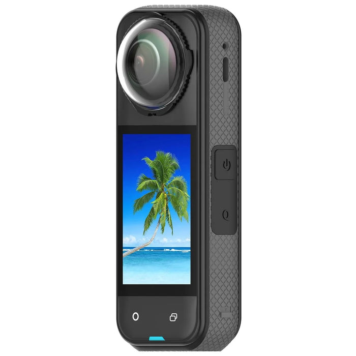 2Pcs for Insta360 X4 Lens Protector Tempered Glass Camera Lens Film - Black - 3
