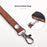 27cm Wrist Phone Lanyard Recycled PET Yarn Quick Release Short Strap with Tether Tab - Tan - 3