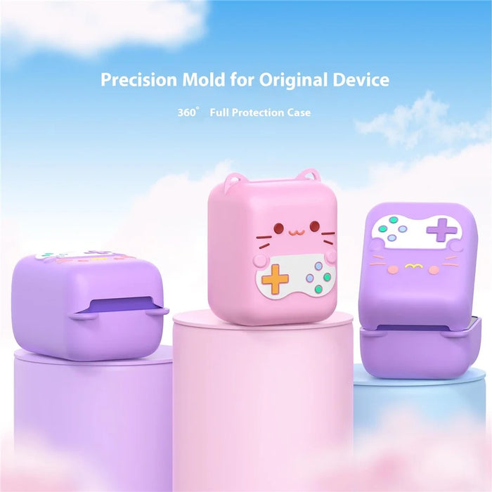 Silicone Case for Bitzee Disney Electronic Pet Virtual Toy Anti-Slip Shockproof Protective Skin Cover - Pink - 6