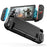 For Nintendo Switch 2 Game Console Transparent Case  TPU + PC Protective Cover - Black - 2
