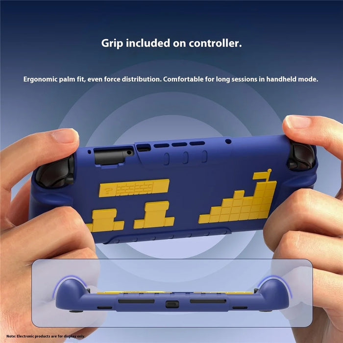 Protective Case for Nintendo Switch 2 Game Console Liquid Silicone Cover Soft Shell - Blue - 4