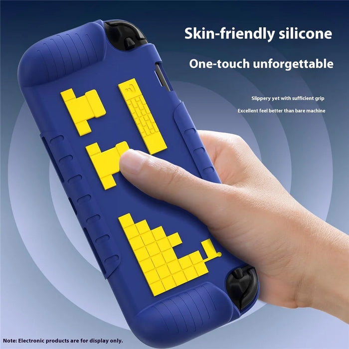 Protective Case for Nintendo Switch 2 Game Console Liquid Silicone Cover Soft Shell - Blue - 7
