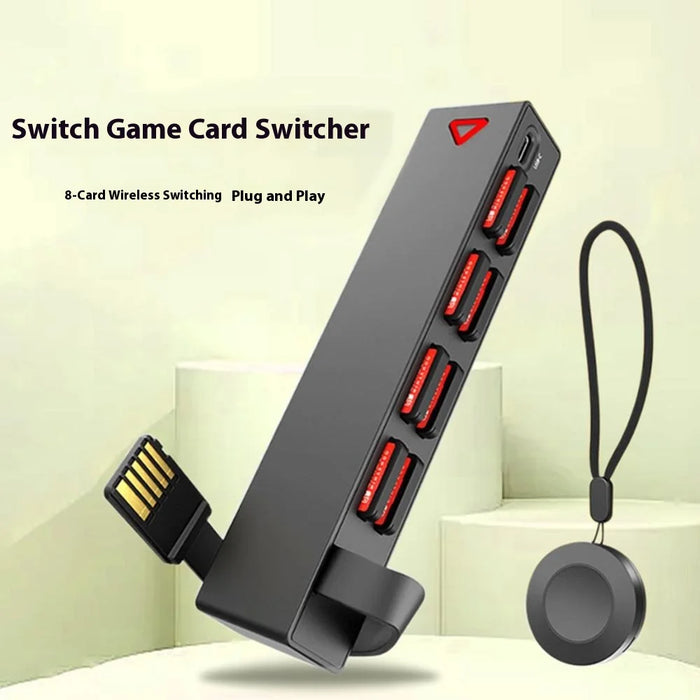 For Nintendo Switch/Switch OLED Game Console Card Reader Card Switcher with Remote Controller - 3