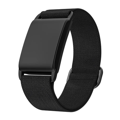 Nylon Sport Band for Whoop 4.0 Breathable Adjustable Waterproof Replacement Wristbands Straps - Black - 1
