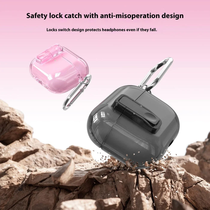 For AirPods Pro 3 Case TPU PC Clear Slim Anti Scratch Protective Cover - Clear - 4