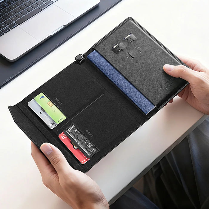 MARK RYDEN MR604 Multi-Function Passport Holder / Travel Document Organizer Card Wallet for Travel / Outdoor - Grey - 7
