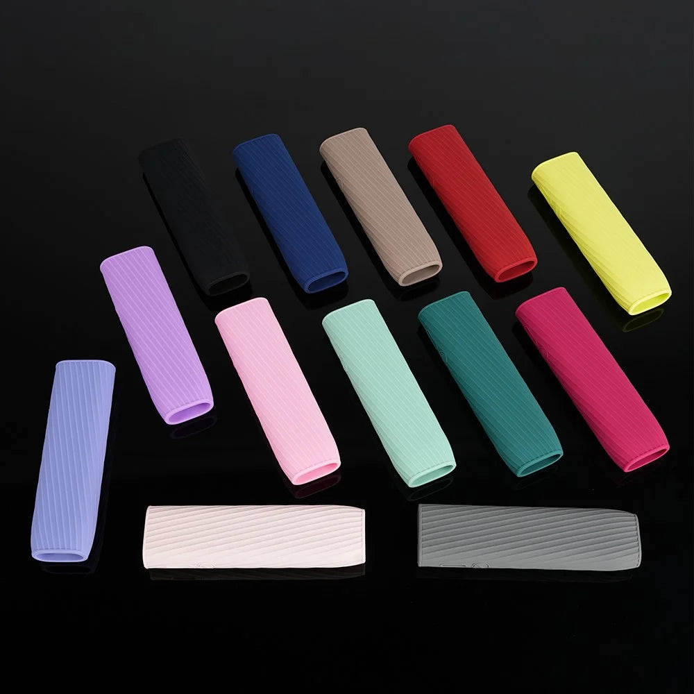For IQOS Iluma i One Silicone Case Twill Textured Protective Cover - Mint Green - 4