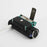 For IQOS Iluma / Iluma i Carrying Case Matte Vintage Leather E-Cigarette Cover with Hanging Hook - Black - 3