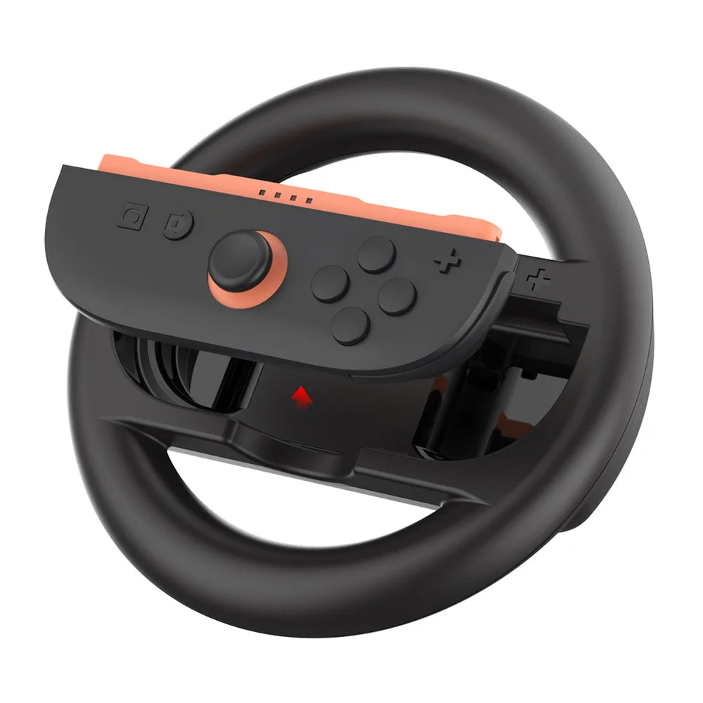 DOBE TNS-3196S Steering Wheels for Nintendo Switch / Switch OLED Console Joy-Cons Racing Wheels Joycon Controller - Black - 5