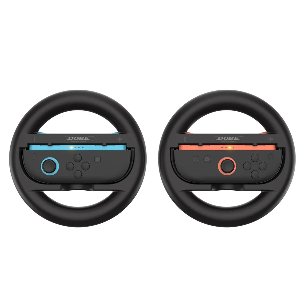 DOBE TNS-3196S Steering Wheels for Nintendo Switch / Switch OLED Console Joy-Cons Racing Wheels Joycon Controller - Black - 6