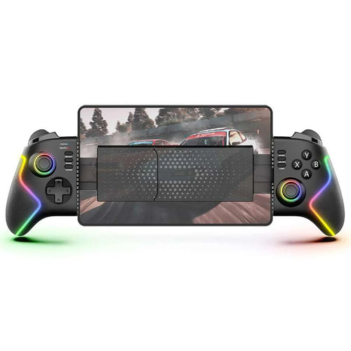 IPEGA PG-9122 RGB Lighting Expandable Gamepad Hall Joystick Trigger Game Controller for Phone/Tablet - Black - 1