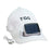 Solar Fan Hat for Outdoor Activities USB Rechargeable Sun Protection Baseball Cap Built-in Cooling Fan - White - 1