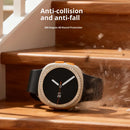 For Samsung Galaxy Watch8 40mm Scale Design Metal Watch Case Anti Scratch Protective Cover - Black - 3