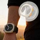 For Samsung Galaxy Watch8 44mm Scale Design Metal Watch Case Anti Scratch Protective Cover - Black - 5