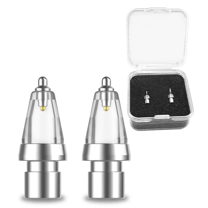 AHASTYLE WG155 2Pcs Wear Resistant Tips for Apple Pencil Pro  /  Pencil (USB-C)  /  2nd  /  1st Generation Replacement Nibs - 1