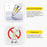 AHASTYLE WG155 2Pcs Wear Resistant Tips for Apple Pencil Pro  /  Pencil (USB-C)  /  2nd  /  1st Generation Replacement Nibs - 5