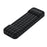 Grid Pattern Anti-slip Silicone Shockproof Case for Apple TV 4K 5th/4th Gen Remote Controller - Black - 5