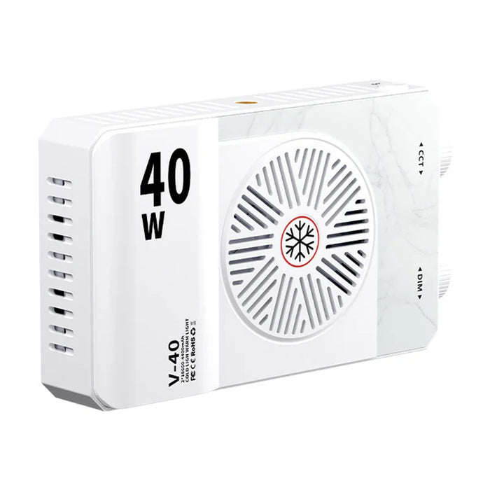 40W RGB Full Color Portable Photography Light for Smartphone Live Streaming LED Video Light - 1