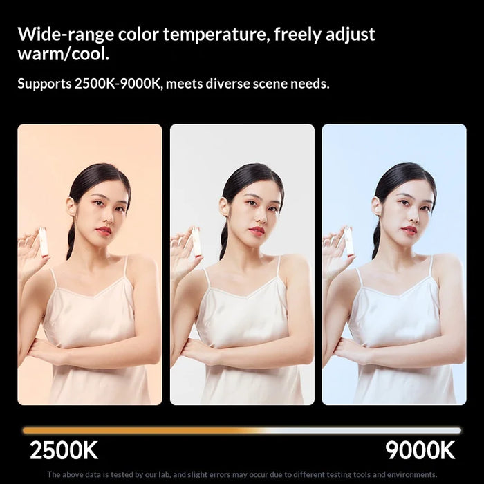 40W RGB Full Color Portable Photography Light for Smartphone Live Streaming LED Video Light - 4