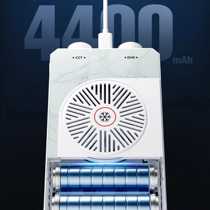 40W RGB Full Color Portable Photography Light for Smartphone Live Streaming LED Video Light - 6