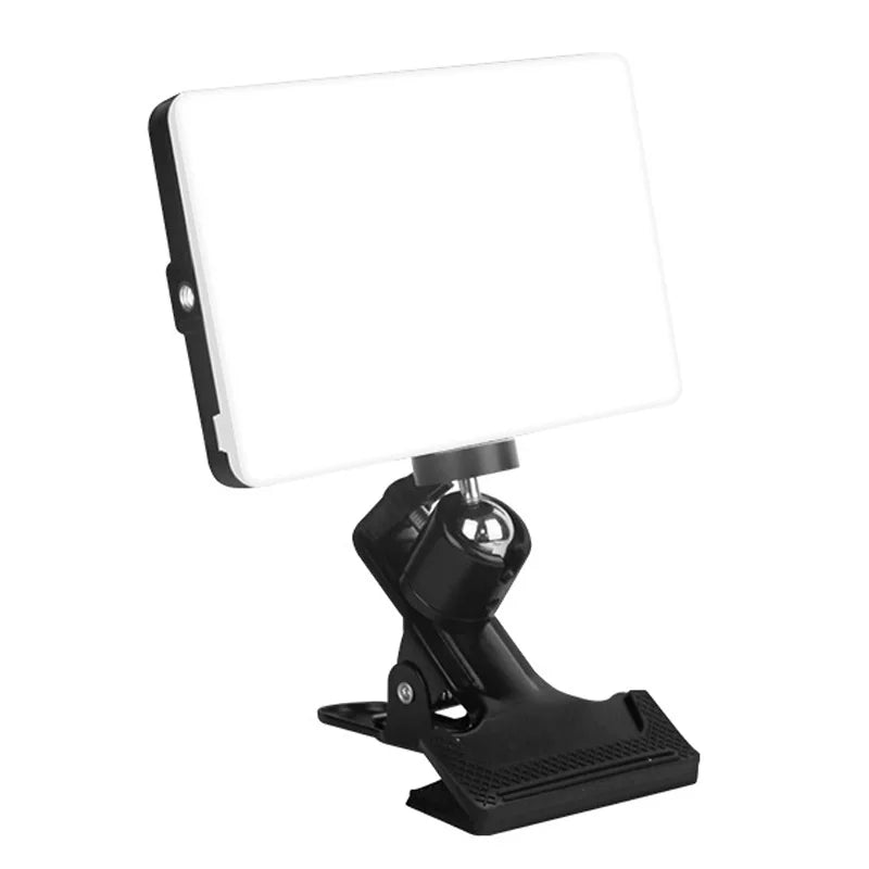 6 Inch LED Fill Light Adjustable Angle 3 Color Modes Professional Beauty Lamp for Photography / Live Streaming - 1
