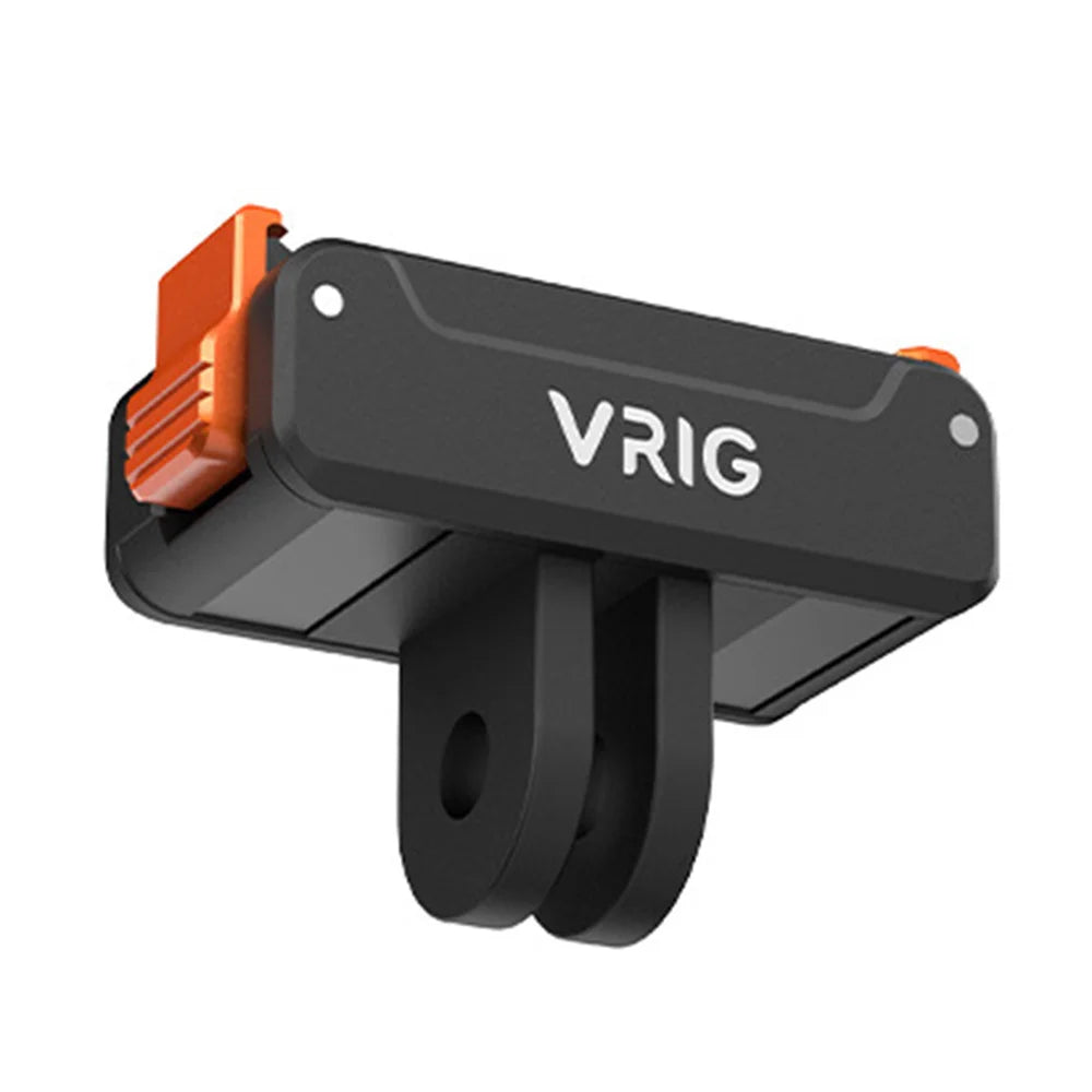 VRIG Magnetic Mount Base for DJI Osmo Action 5 Pro/4/3 Camera Quick Release Mount Holder - For GoPro Mount - 1