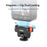 VRIG Magnetic Adapter for DJI Osmo 360/Action 5 Pro/4/3 Action Camera Quick Release Dual Lock Mount Base - 3