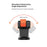 VRIG Magnetic Adapter for DJI Osmo 360/Action 5 Pro/4/3 Action Camera Quick Release Dual Lock Mount Base - 4