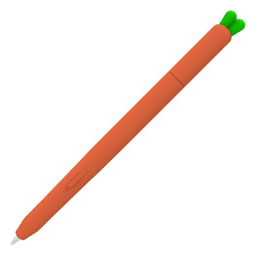 LOVE MEI For Samsung Galaxy Tab S11 / S11 Ultra S Pen Sleeve Carrot-Shaped Stylus Protective Case - Orange - 1