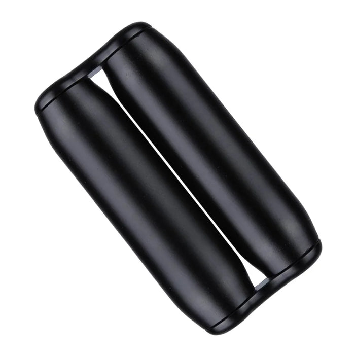 Portable Hand Massage Roller Instant Stress Relief Toy Hand Massager with Storage Bag - Black - 1
