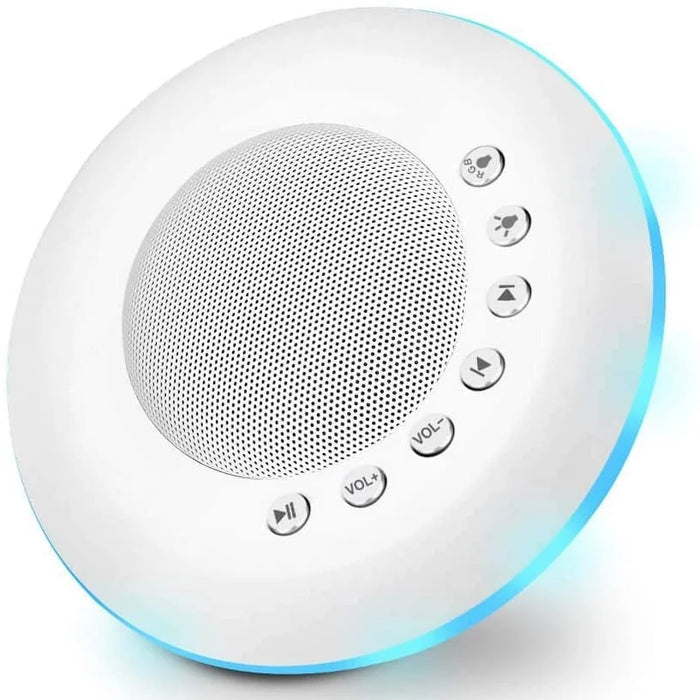 081 Portable White Noise Baby Sleep Machine 28 Soothing Sounds with Colorful Breathing Light and Timer Function - 2