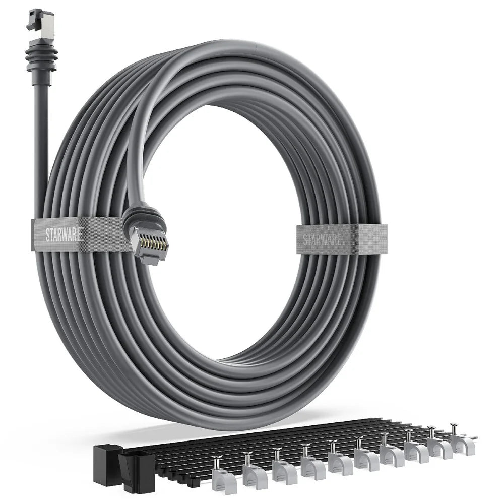 STARWARE 15m Cable for Starlink Gen 3 , High-Speed Data Transmission Waterproof Cable - 2
