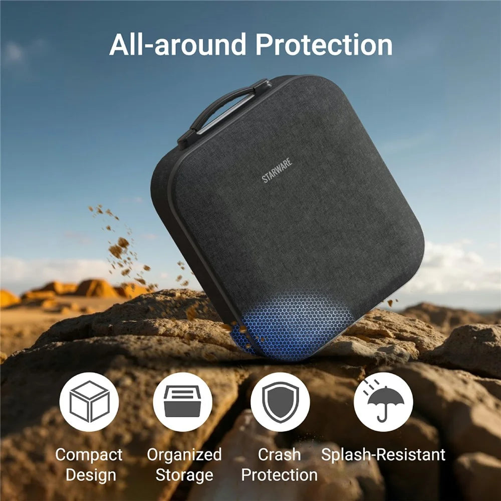 STARWARE Storage Bag for Starlink Mini Kit Accessories Outdoor Travel Carrying Case - Black - 2