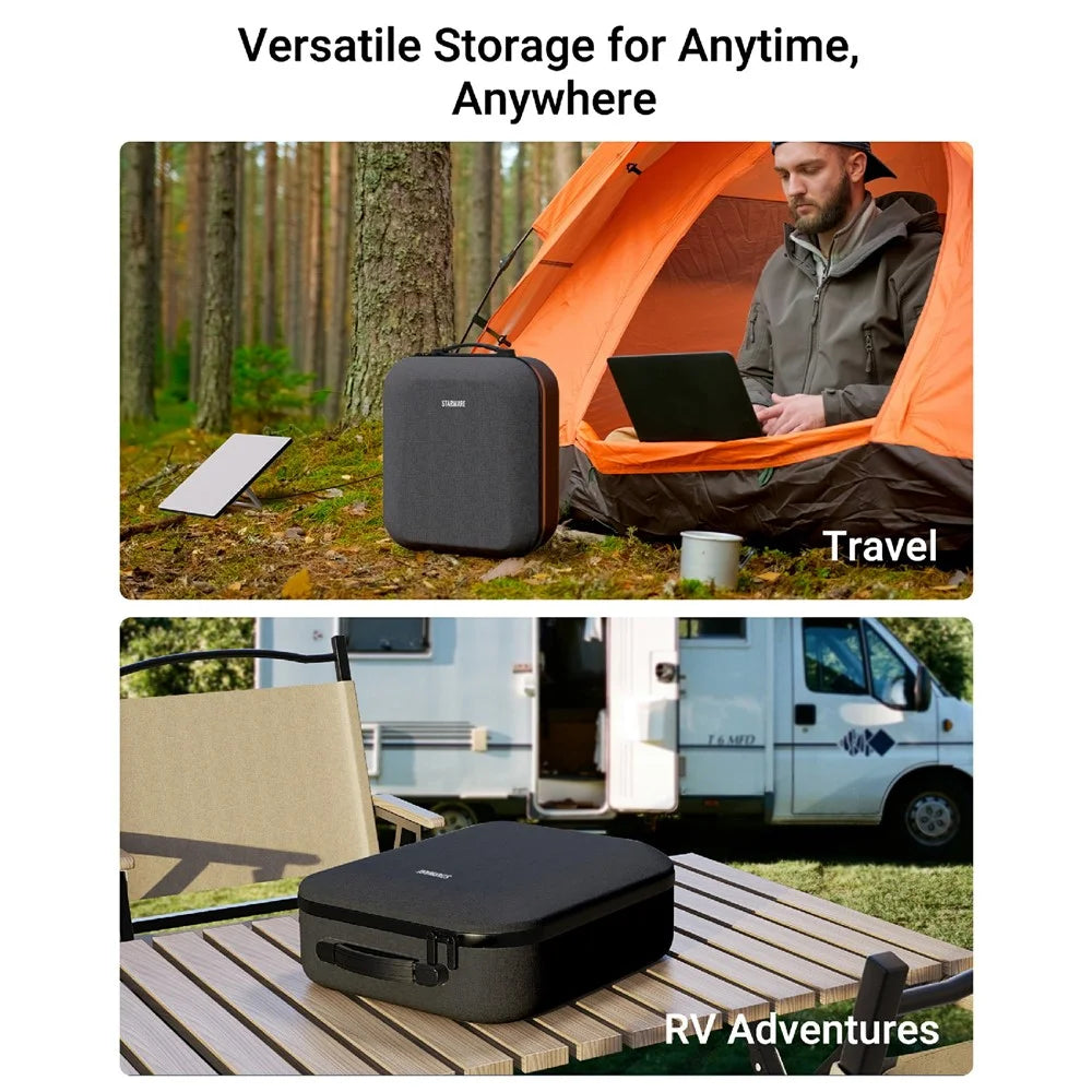 STARWARE Storage Bag for Starlink Mini Kit Accessories Outdoor Travel Carrying Case - Black - 6