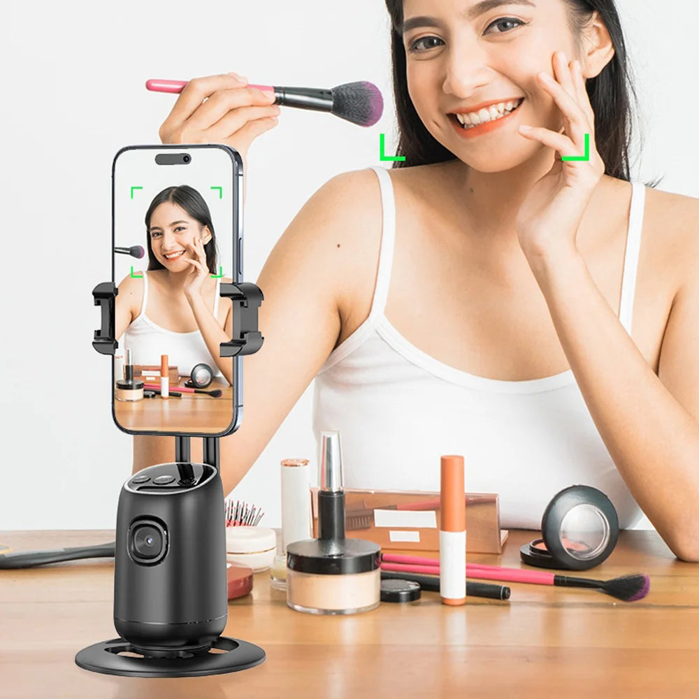 CYKE P05 Intelligent AI Face Tracking Gimbal 360 Degree Auto Rotation Mobile Phone Stand Stabilizer - Standard Version - 5
