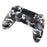For Sony PS4 Ergonomic Game Controller Bluetooth-compatible Wireless Gamepad with Vibration Function - Grey+White Camouflage - 2