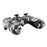 For Sony PS4 Ergonomic Game Controller Bluetooth-compatible Wireless Gamepad with Vibration Function - Grey+White Camouflage - 6