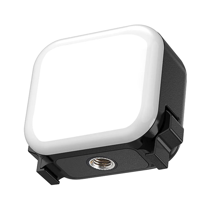 STARTRC Adjustable Color Temperature Quick Release Magnetic Square LED Fill Light for Action Cameras - Black - 1