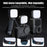 STARTRC Adjustable Color Temperature Quick Release Magnetic Square LED Fill Light for Action Cameras - Black - 6