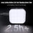 STARTRC Adjustable Color Temperature Quick Release Magnetic Square LED Fill Light for Action Cameras - Black - 7