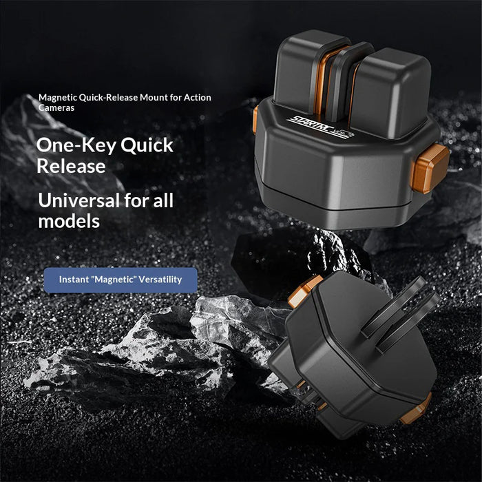 STARTRC SNAP-X1 For Action Camera Expansion Quick Release Mount Adapter Base - For GoPro Mount - 2
