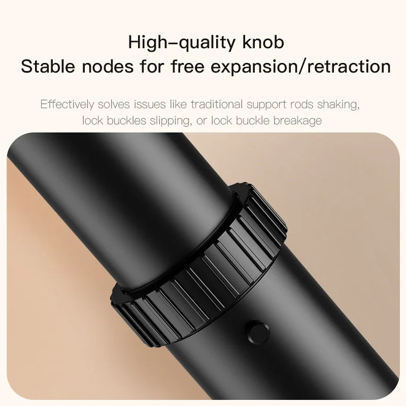 CYKE YY-3 Three Color Temperature Dimmable Fill Light with Extendable 4-leg Tripod for Live Streaming - Built-In 4000mAh Battery - 7