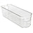 PET Storage Box for Fridge Organization Stackable Container Multi Purpose Organizer - Transparent - 1