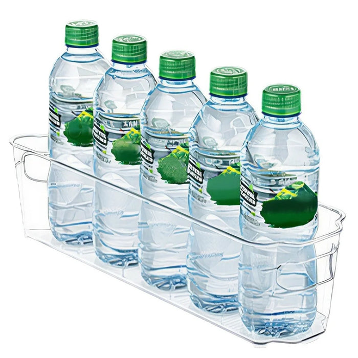 PET Storage Box for Fridge Organization Stackable Container Multi Purpose Organizer - Transparent - 2