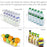 PET Storage Box for Fridge Organization Stackable Container Multi Purpose Organizer - Transparent - 3
