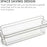 PET Storage Box for Fridge Organization Stackable Container Multi Purpose Organizer - Transparent - 4