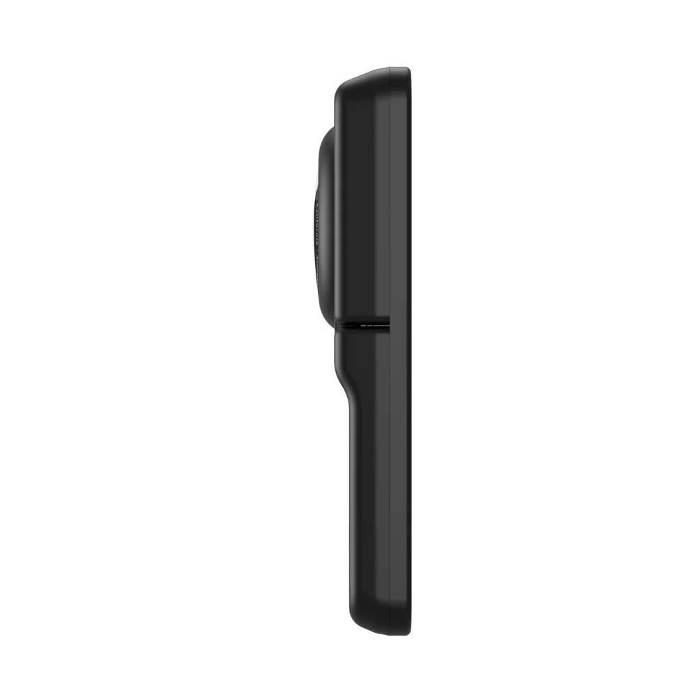 CP62 For AirTag Magnetic Wallet Case Card Holder Anti-lost Tracker PC Protective Cover - Black - 6